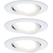 Einbauleuchte 3er Set LED LED 18 W Weiß Einbauleuchte 3er Set LED LED 18 W Weiß