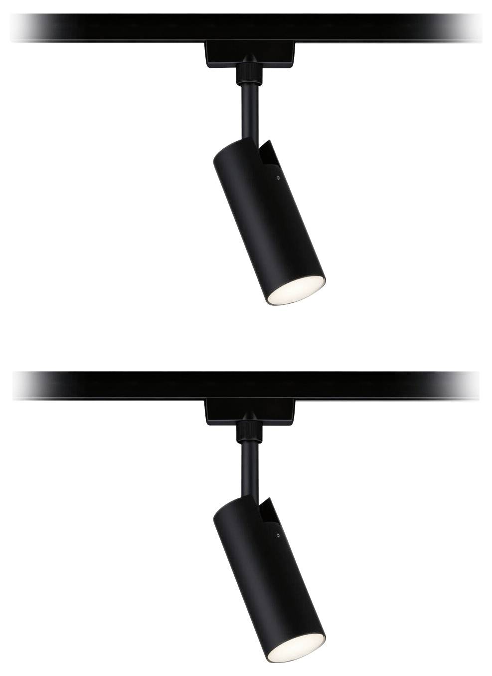 Paulmann 41304 Hochvolt-Schienensystem-Set URail LED 9W LED Schwarz (matt)