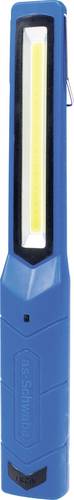 AS Schwabe 42820 Akku LED Stablampe 2 W, 200 Lumen - 6.000 K Tageslicht - Inspektionslampe mit Magn