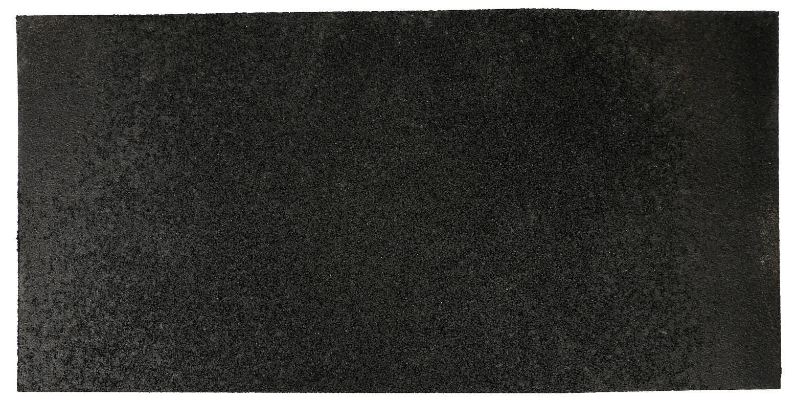 Schwarze Rechteckfläche, einheitliche Textur, vollständig schwarz dargestellt.