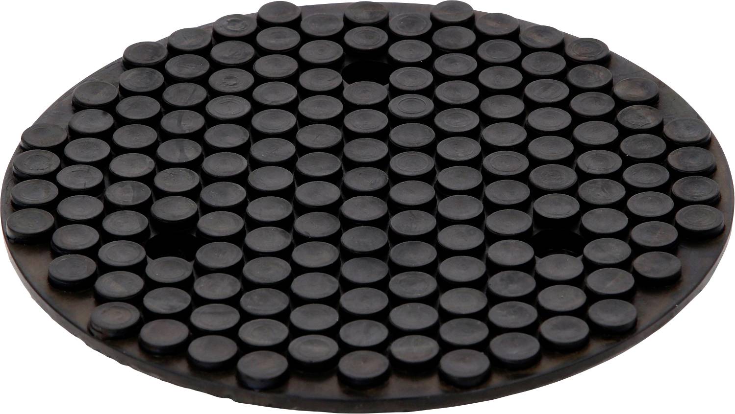 Eine runde, flache Matte mit vielen kleinen, erhöhten Punkten verteilt über die Oberfläche.