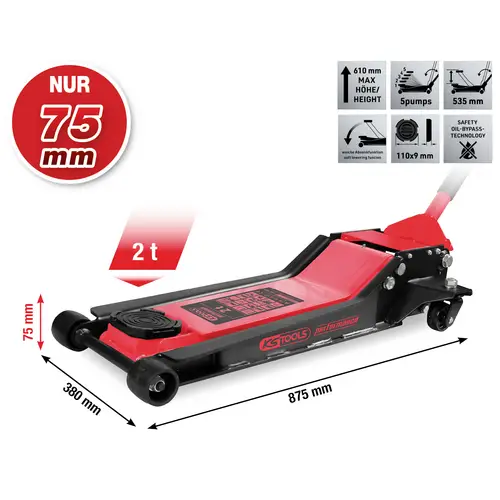 KS Tools Hydraulischer Wagenheber KS Tools Hydraulischer Wagenheber