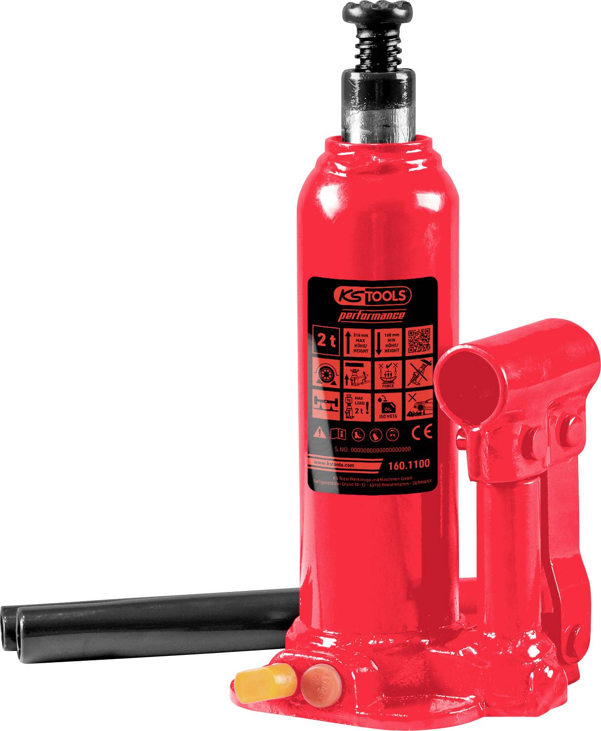 KS Tools Hydraulischer Flaschenwagenheber