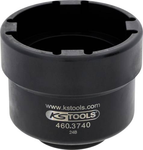KS Tools 460.3740 3/4  Nutmuttern-Schlüssel mit 4 Zapfen für DAF, Innenzapfen Ø 66,8mm