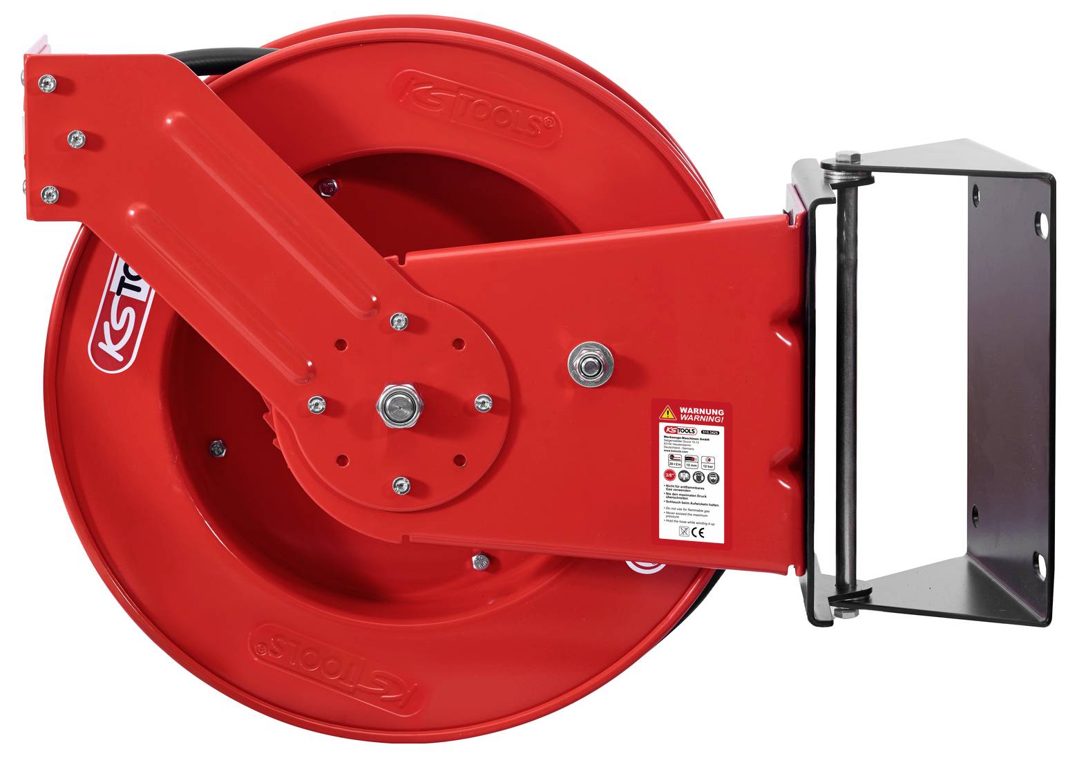 KS Tools Druckluft-Schlauchaufroller Ø10 mm, Ansc 515.3425 Druckluft-Schlauchaufroller