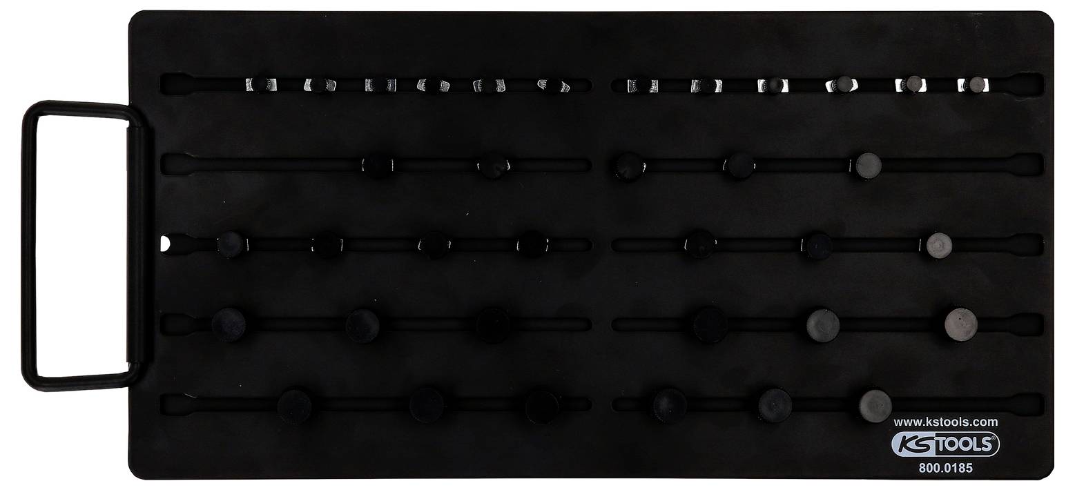 KS Tools Magnetisches Stecknuss-Ordnungssystem, 3 Stecknuss 800.0185
