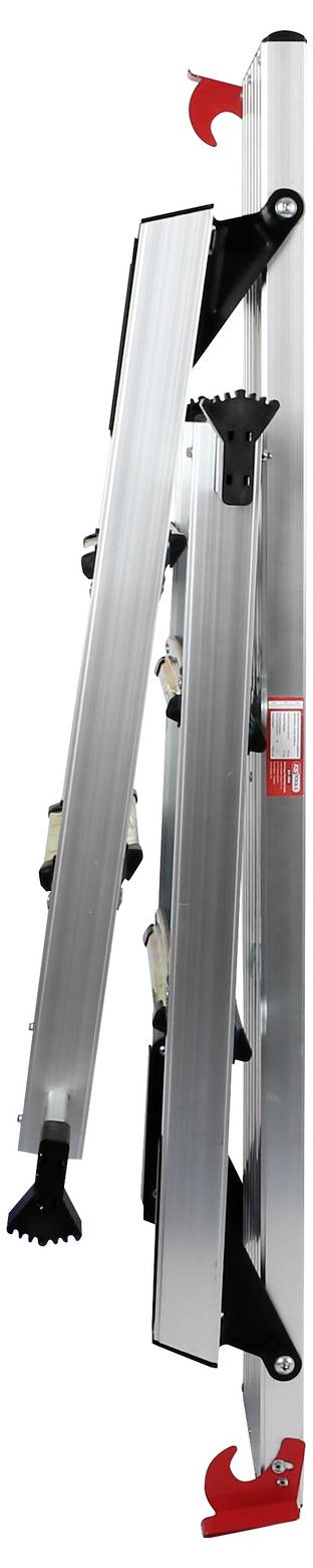 KS Tools 800.0985 Aluminium Klapptritt Silber, Schwarz
