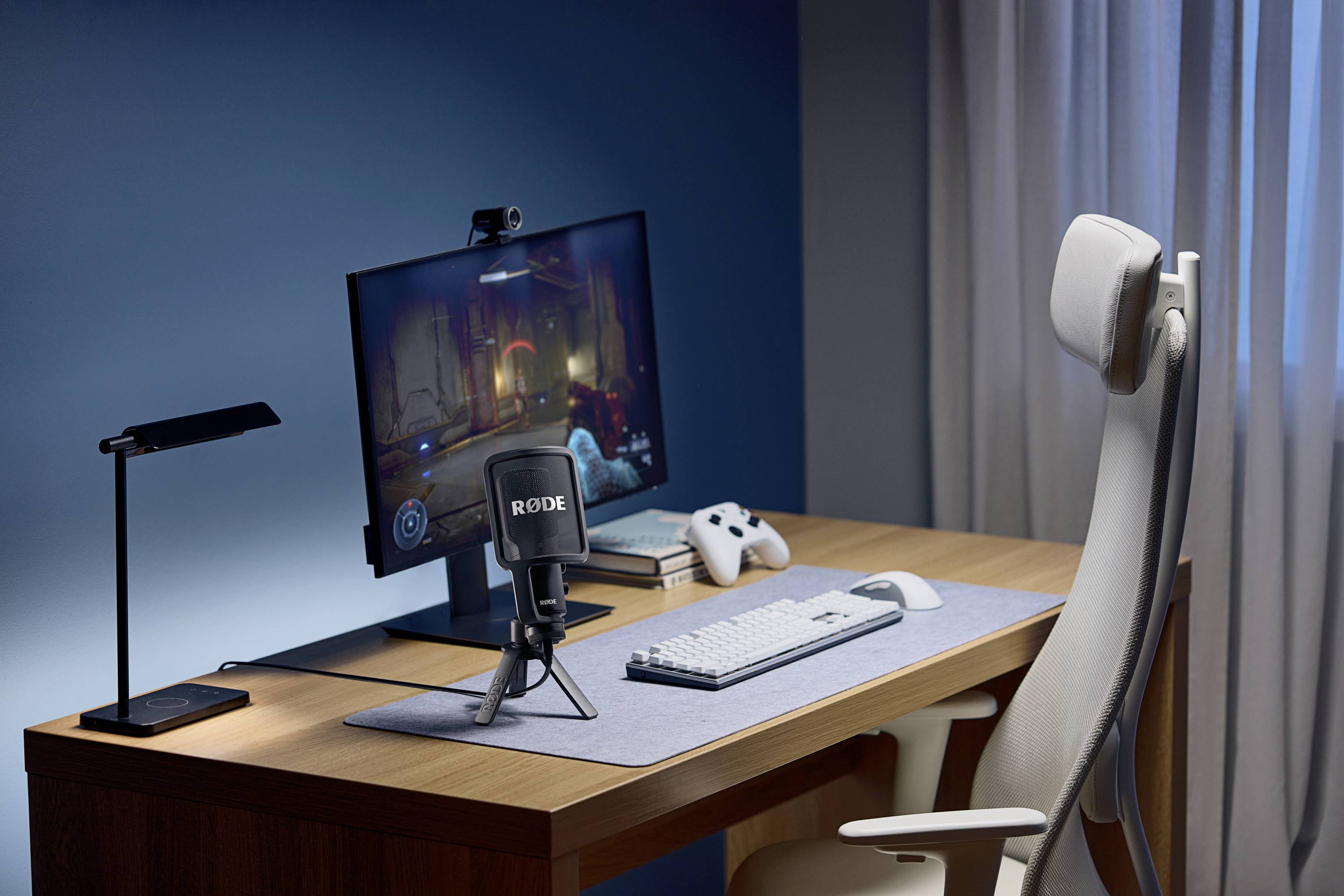 Rode NT-USB+ Stand Kondensatormikrofon Übertragungsart (Details):USB inkl. Stativ, inkl. Kabel USB