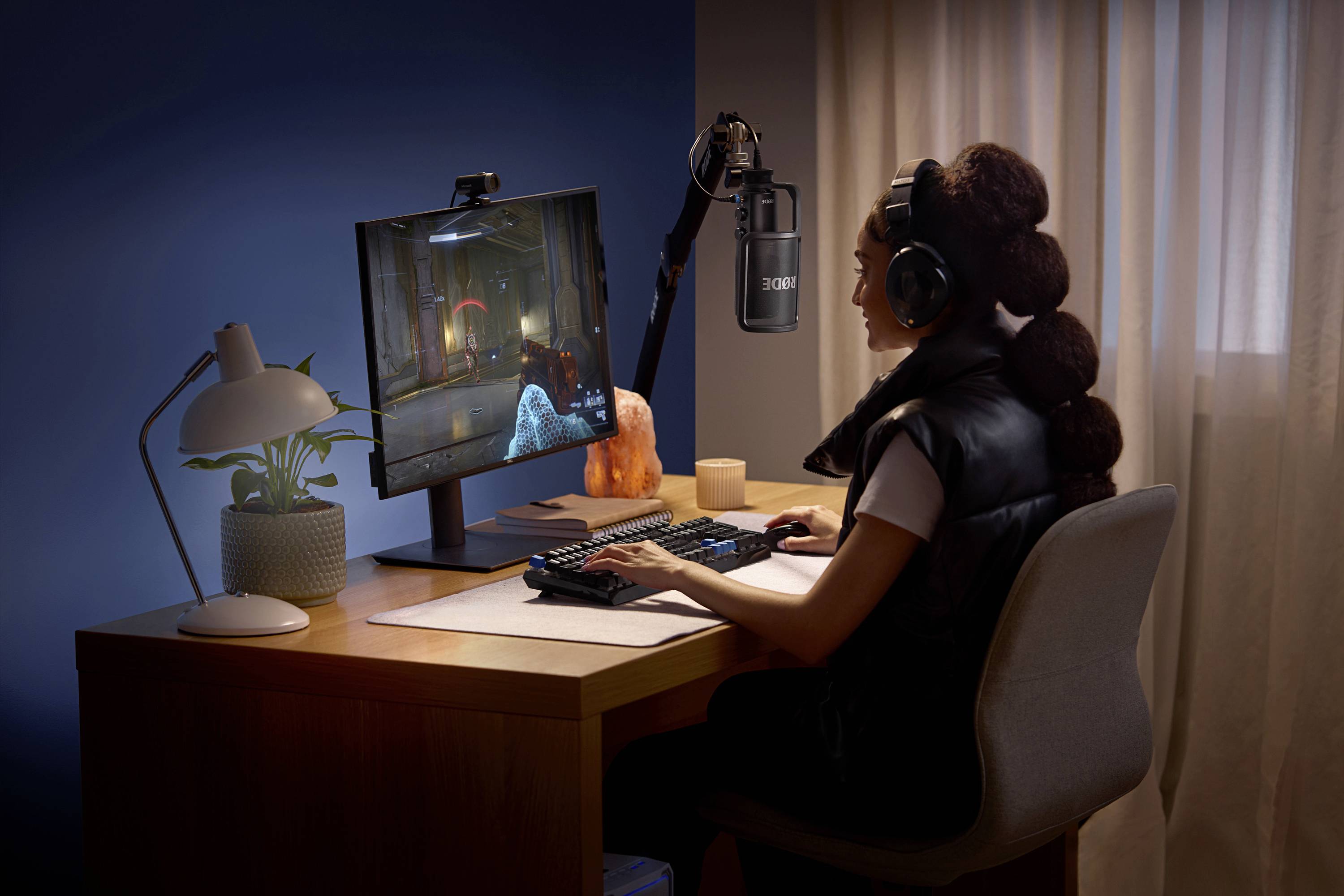 Rode NT-USB+ Stand Kondensatormikrofon Übertragungsart (Details):USB inkl. Stativ, inkl. Kabel USB