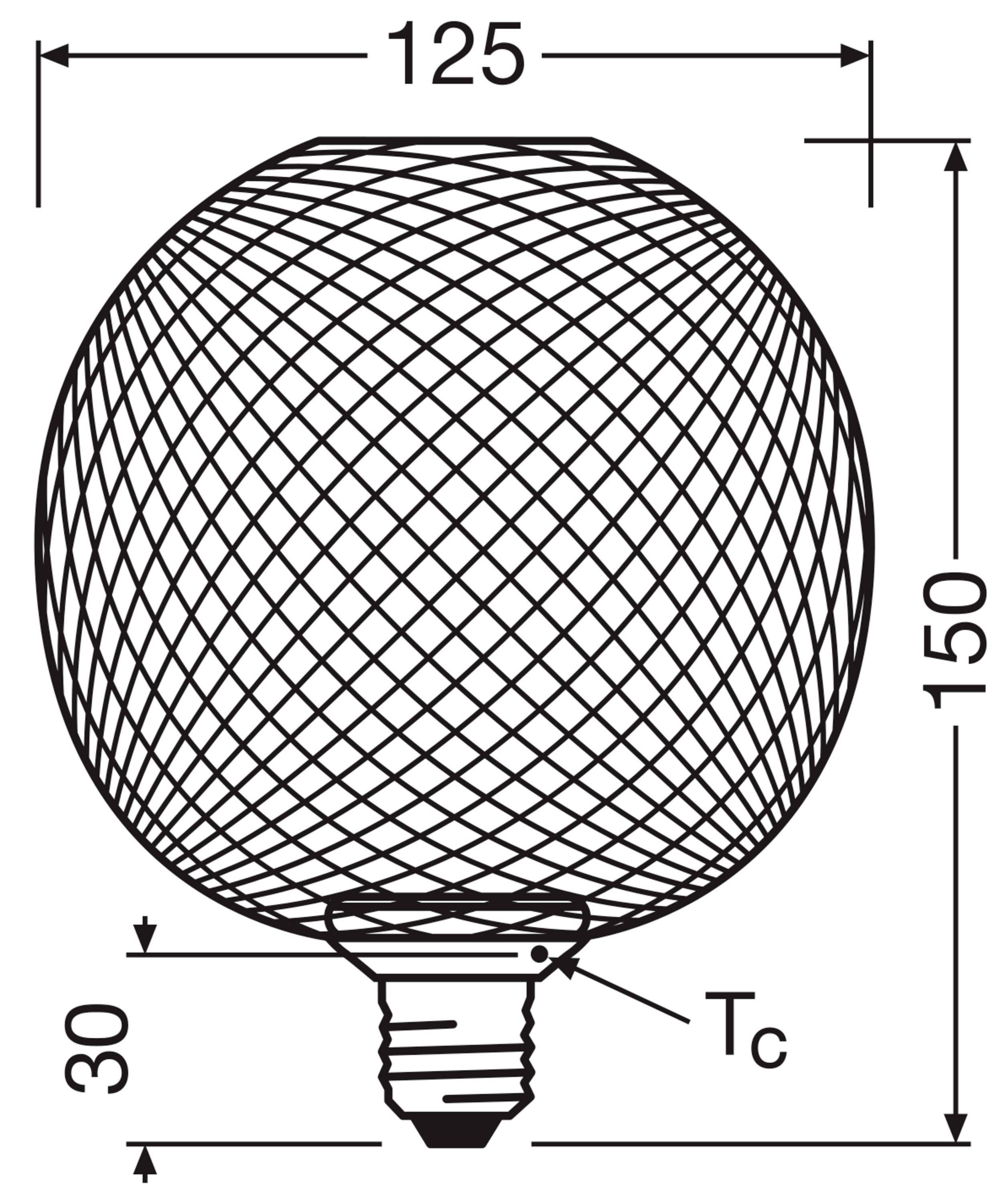OSRAM HOMELIGHTING 4058075840089 LED EEK F (A - G) E27 Globeform 3.5W = 28W Warmweiß (Ø x L) 125mm x 150mm 1St.