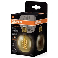 OSRAM HOMELIGHTING 4099854090820 LED EEK F (A - G) E27 Globeform 7W = 48W Warmweiß (Ø x L) 80mm x 120mm 1St. OSRAM HOMELIGHTING 4099854090820 LED EEK F (A - G) E27 Globeform 7W = 48W Warmweiß (Ø x L) 80mm x 120mm 1St.