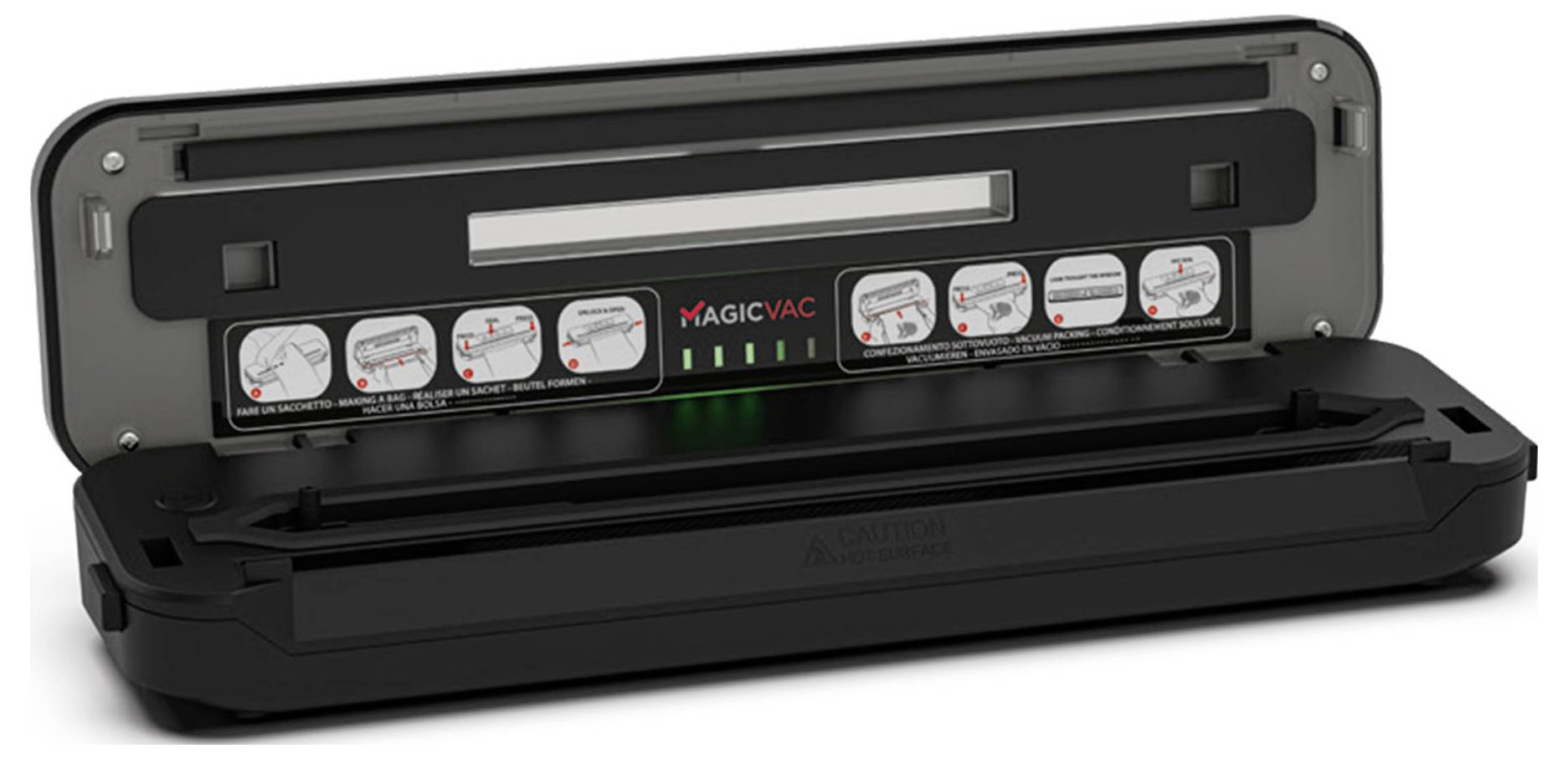 Magic Vac VK02PK1 Vakuumierer (B x H x T) 38 x 10 x 6 cm