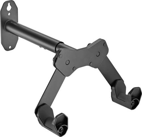 Elevar LBM-05 Fahrradwandhalter Anzahl Einstellplätze=1 Stahl, PVC, Silikon Matt Schwarz