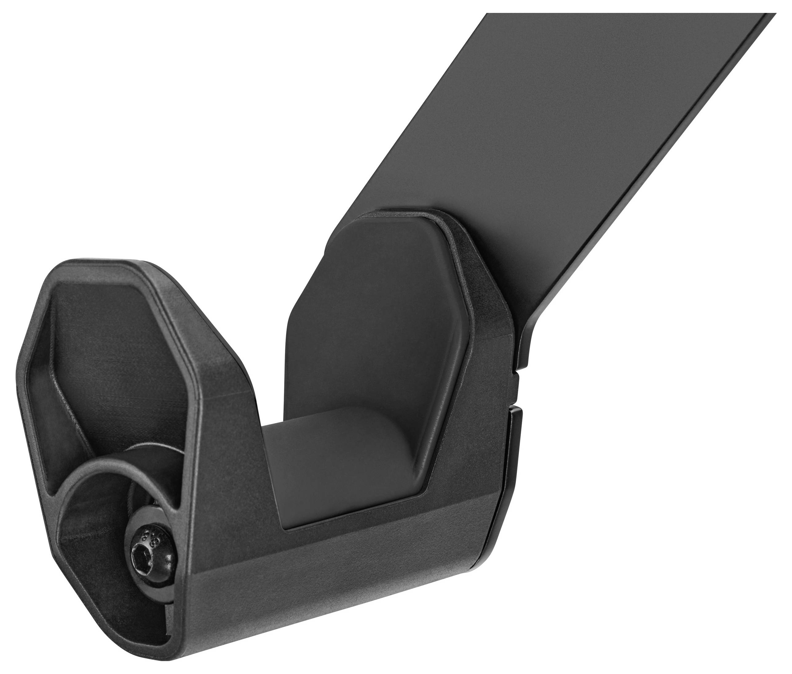 Elevar LBM-05 Fahrradwandhalter Anzahl Einstellplätze=1 Stahl, PVC, Silikon Matt Schwarz