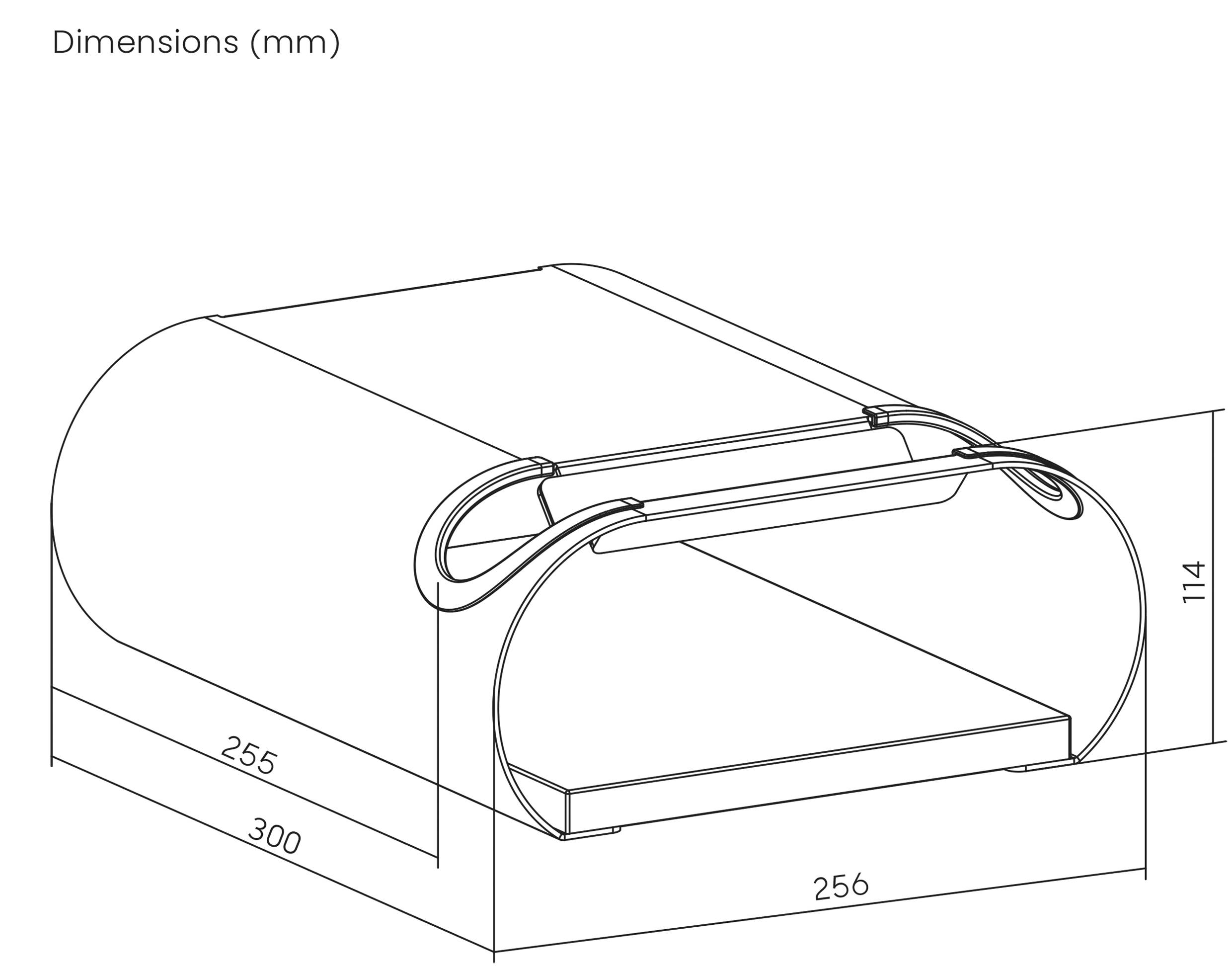 Elevar LBM-01 Fahrradwandhalter Anzahl Einstellplätze=1 Stahl, PVC, Silikon, MDF Weiß, Grau