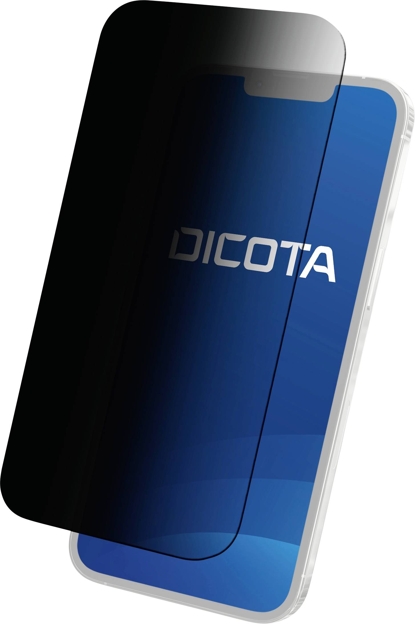 Dicota D80173-2AD Displayschutzglas mit Blickschutz Apple iPhone 15 1 St. Blaulicht-Filter, kratzfest D80173-2AD