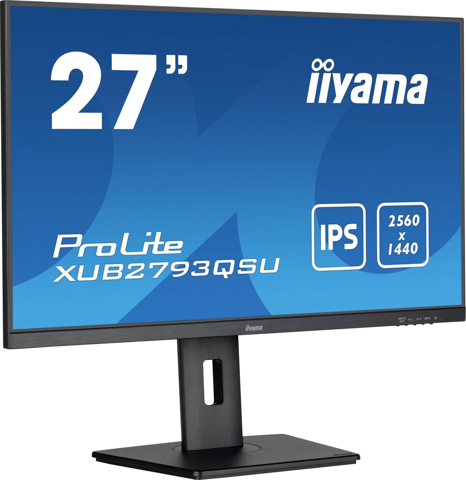 Iiyama ProLite XUB2793QSU-B7 LED-Monitor EEK E (A - G) 68.6 cm (27 Zoll) 2560 x 1440 Pixel 16:9 1 m