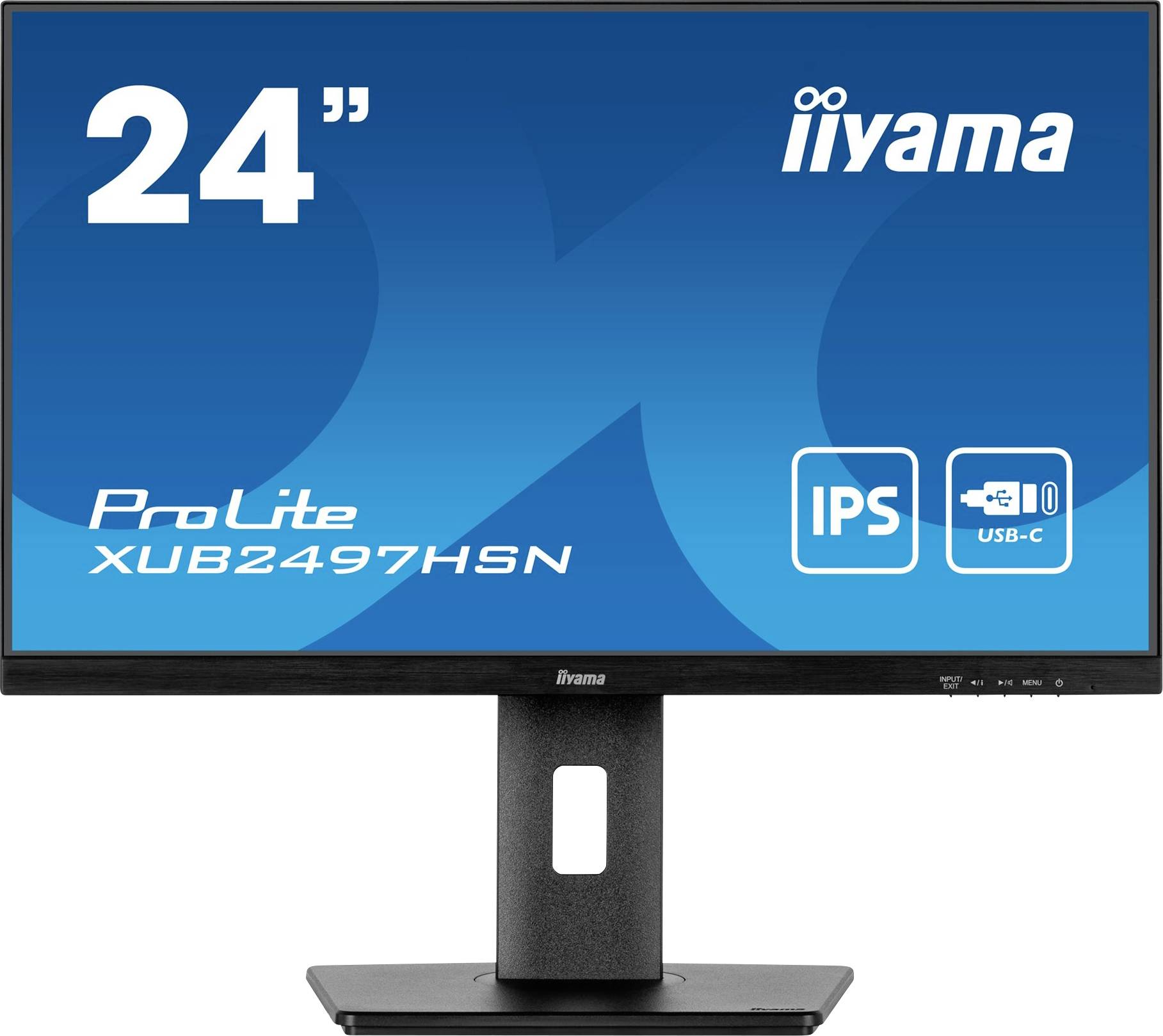 Iiyama ProLite XUB2497HSN-B2 LED-Monitor EEK E (A - G) 60.5 cm (23.8 Zoll) 1920 x 1080 Pixel 16:9 1