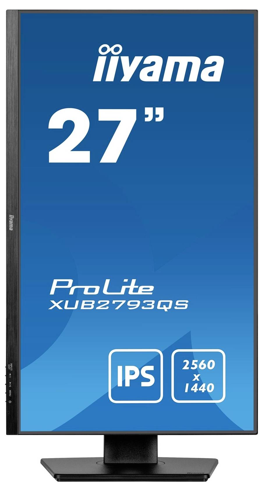 Iiyama ProLite XUB2793QS-B7 LED-Monitor EEK E (A - G) 68.6cm (27 Zoll) 2560 x 1440 Pixel 16:9 1 ms HDMI®, DisplayPort, Kopfhörer