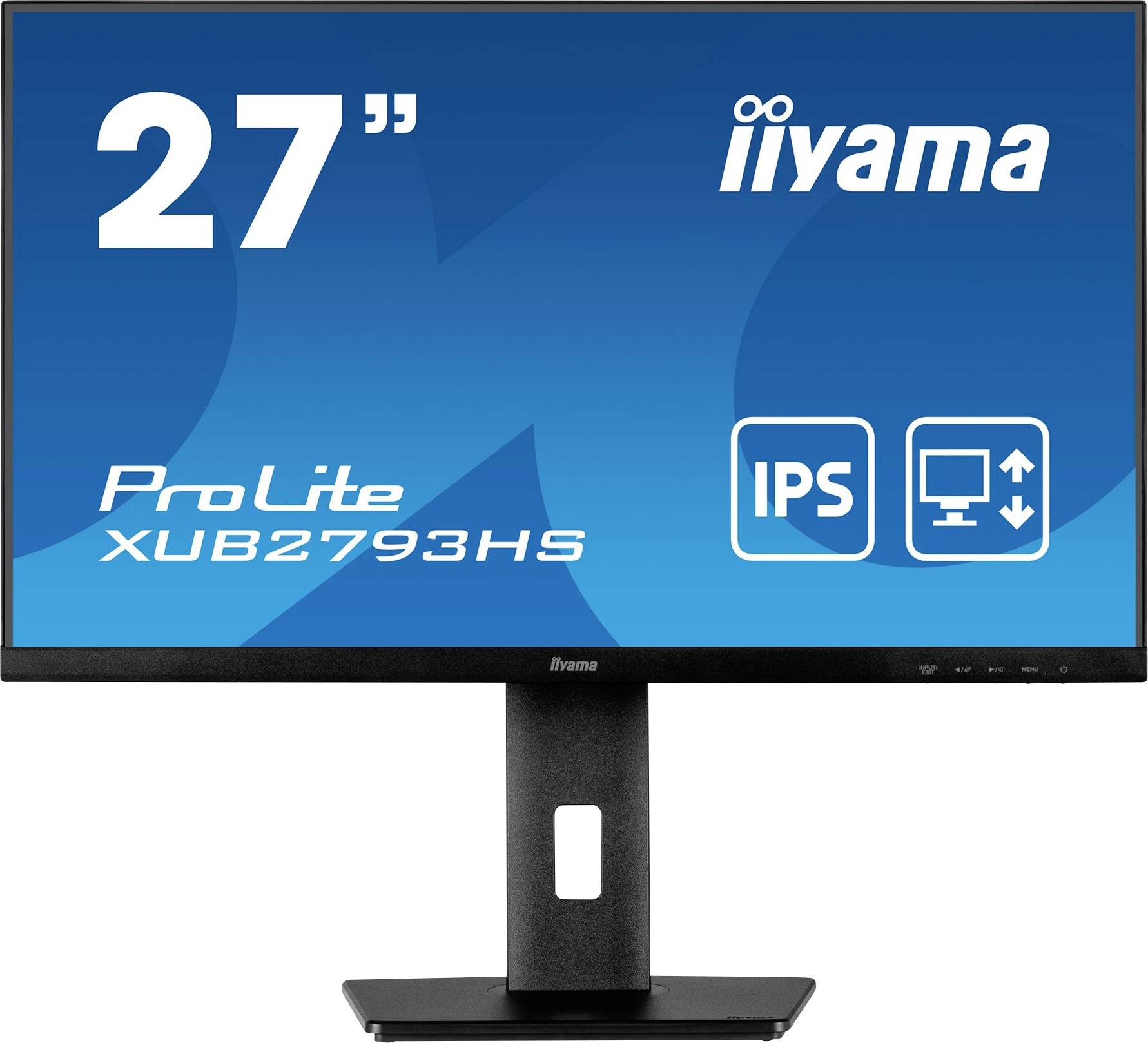 Iiyama ProLite XUB2793HS-B7 LED-Monitor EEK E (A - G) 68.6 cm (27 Zoll) 1920 x 1080 Pixel 16:9 1 ms
