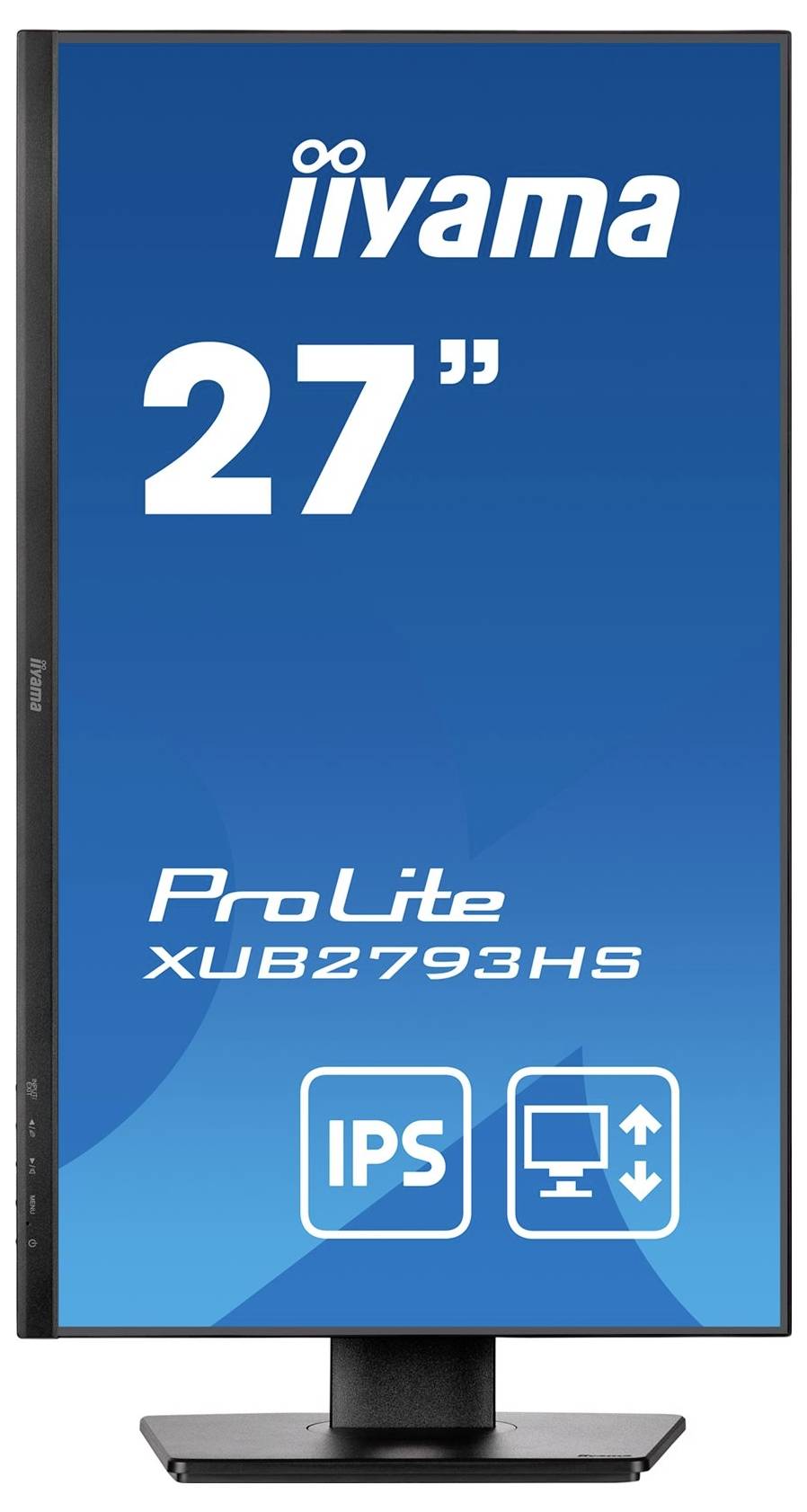 Iiyama ProLite XUB2793HS-B7 LED-Monitor EEK E (A - G) 68.6cm (27 Zoll) 1920 x 1080 Pixel 16:9 1 ms HDMI®, DisplayPort, Kopfhörer