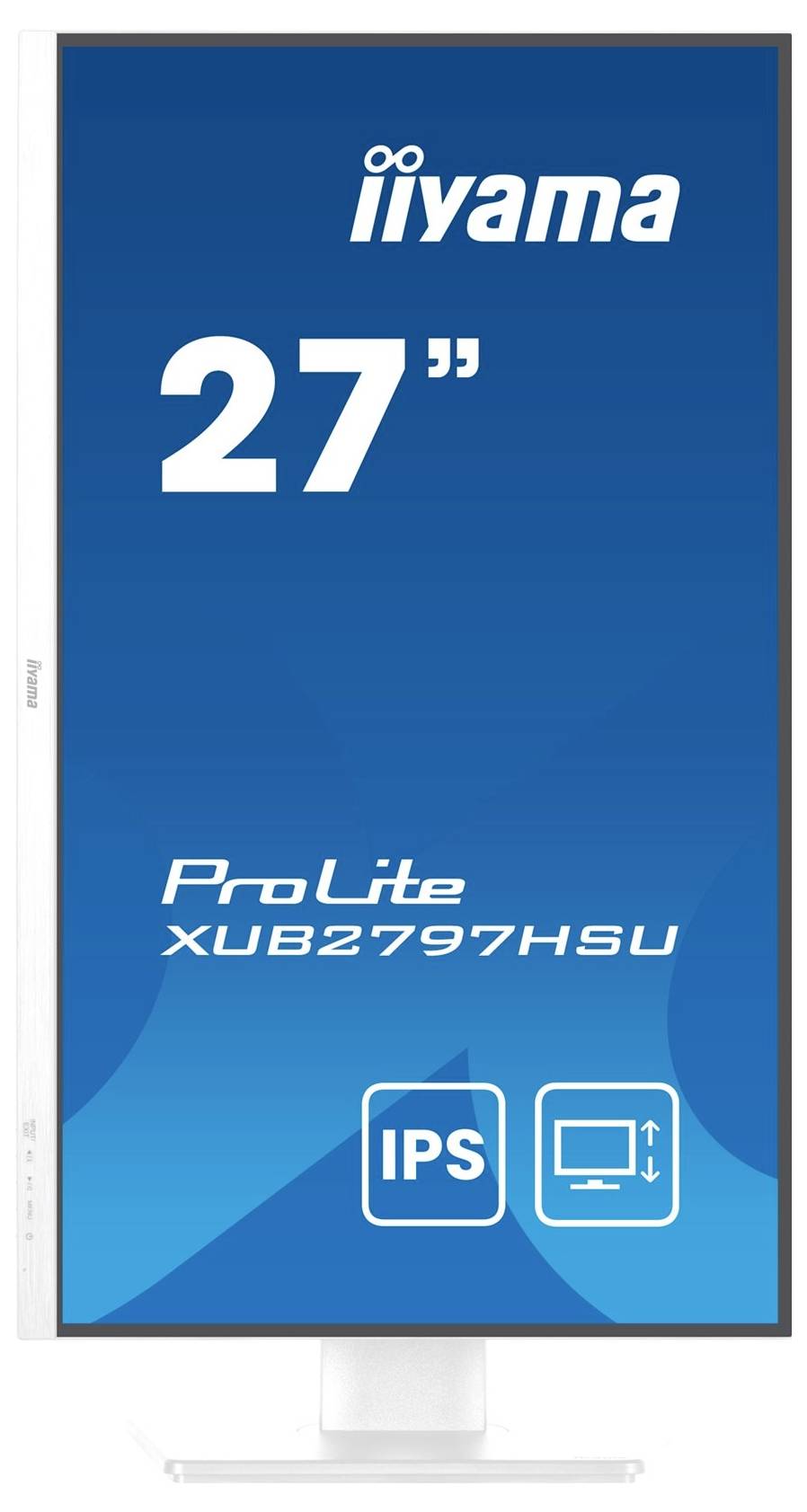 Iiyama ProLite XUB2797HSU-W2 LED-Monitor EEK E (A - G) 68.6cm (27 Zoll) 1920 x 1080 Pixel 16:9 1 ms HDMI®, DisplayPort, Kopfhörer