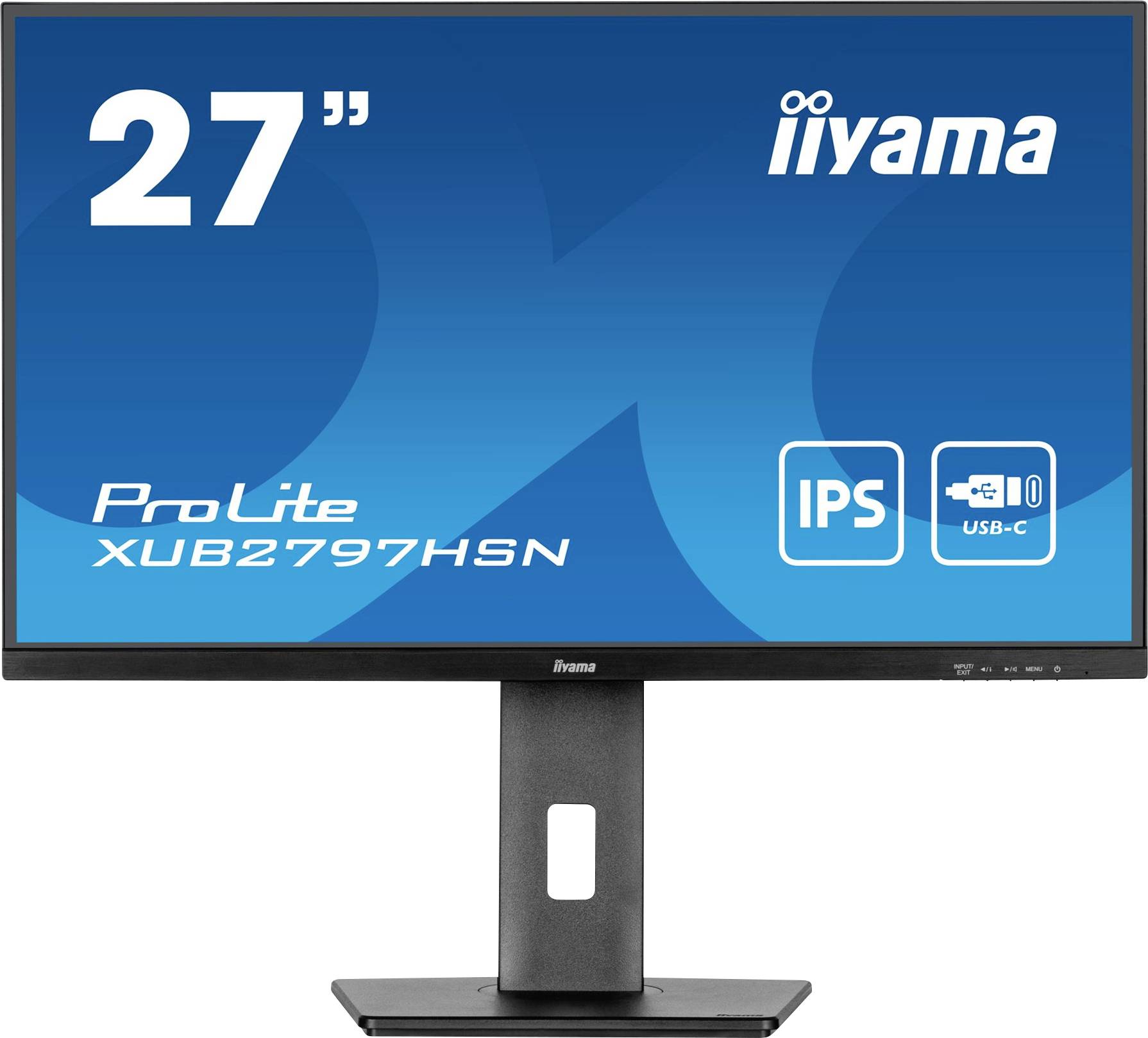 Iiyama ProLite XUB2797HSN-B2 LED-Monitor EEK E (A - G) 68.6cm (27 Zoll) 1920 x 1080 Pixel 16:9 1 ms HDMI®, DisplayPort, Kopfhörer