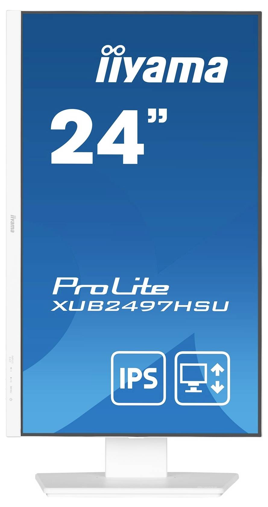 Iiyama ProLite XUB2497HSU-W2 LED-Monitor EEK E (A - G) 60.5cm (23.8 Zoll) 1920 x 1080 Pixel 16:9 1 ms HDMI®, DisplayPort