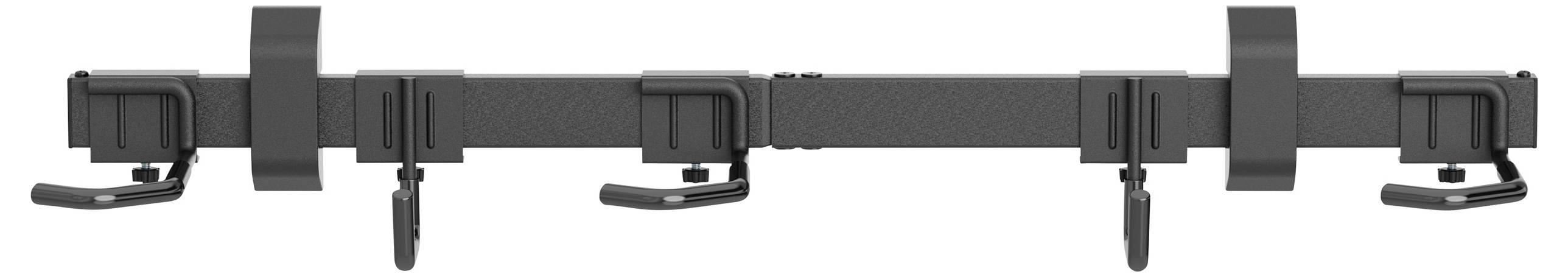 Elevar LBM09-03 Fahrradwandhalter Anzahl Einstellplätze=3 Stahl, Kunststoff Schwarz