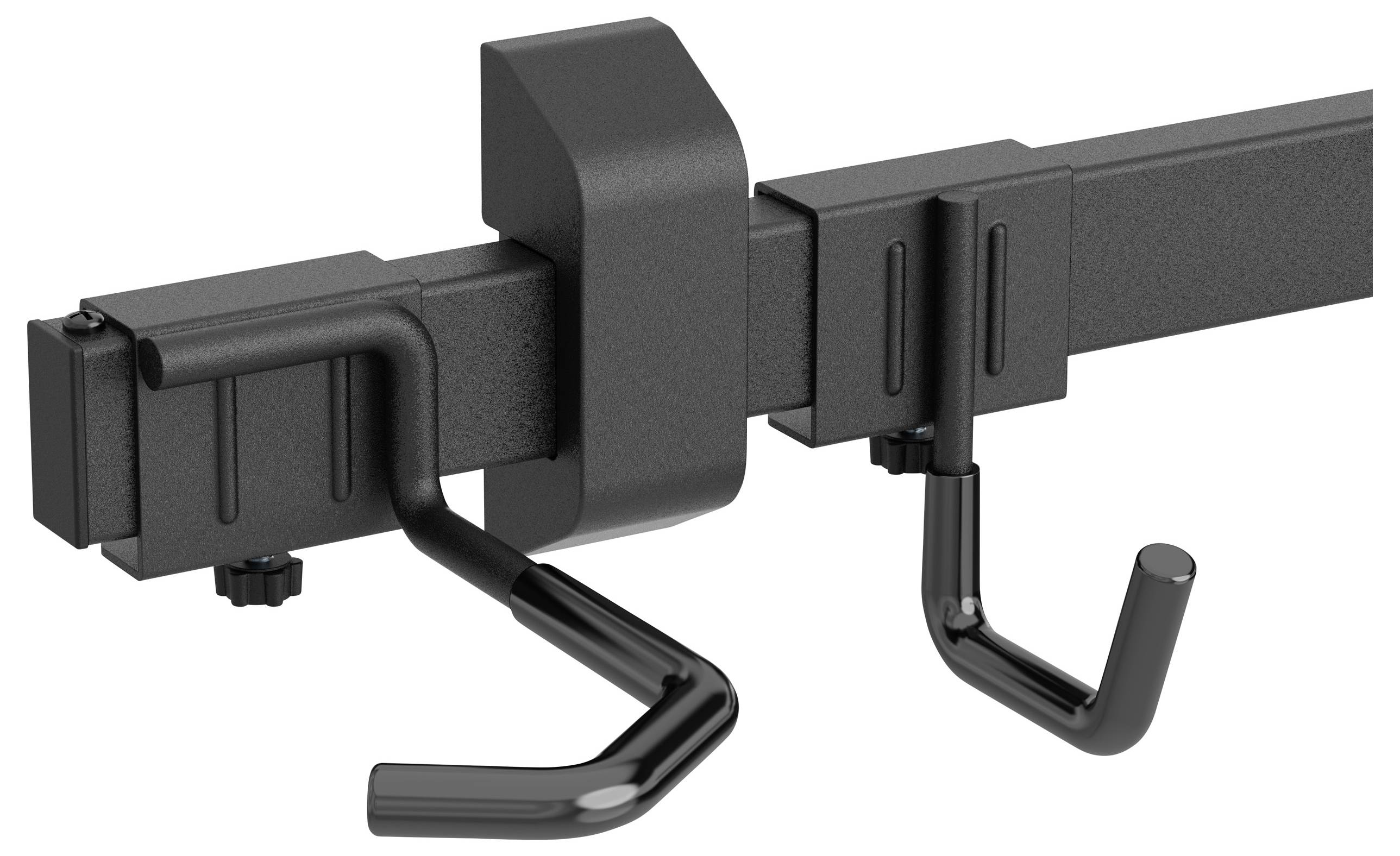 Elevar LBM09-03 Fahrradwandhalter Anzahl Einstellplätze=3 Stahl, Kunststoff Schwarz