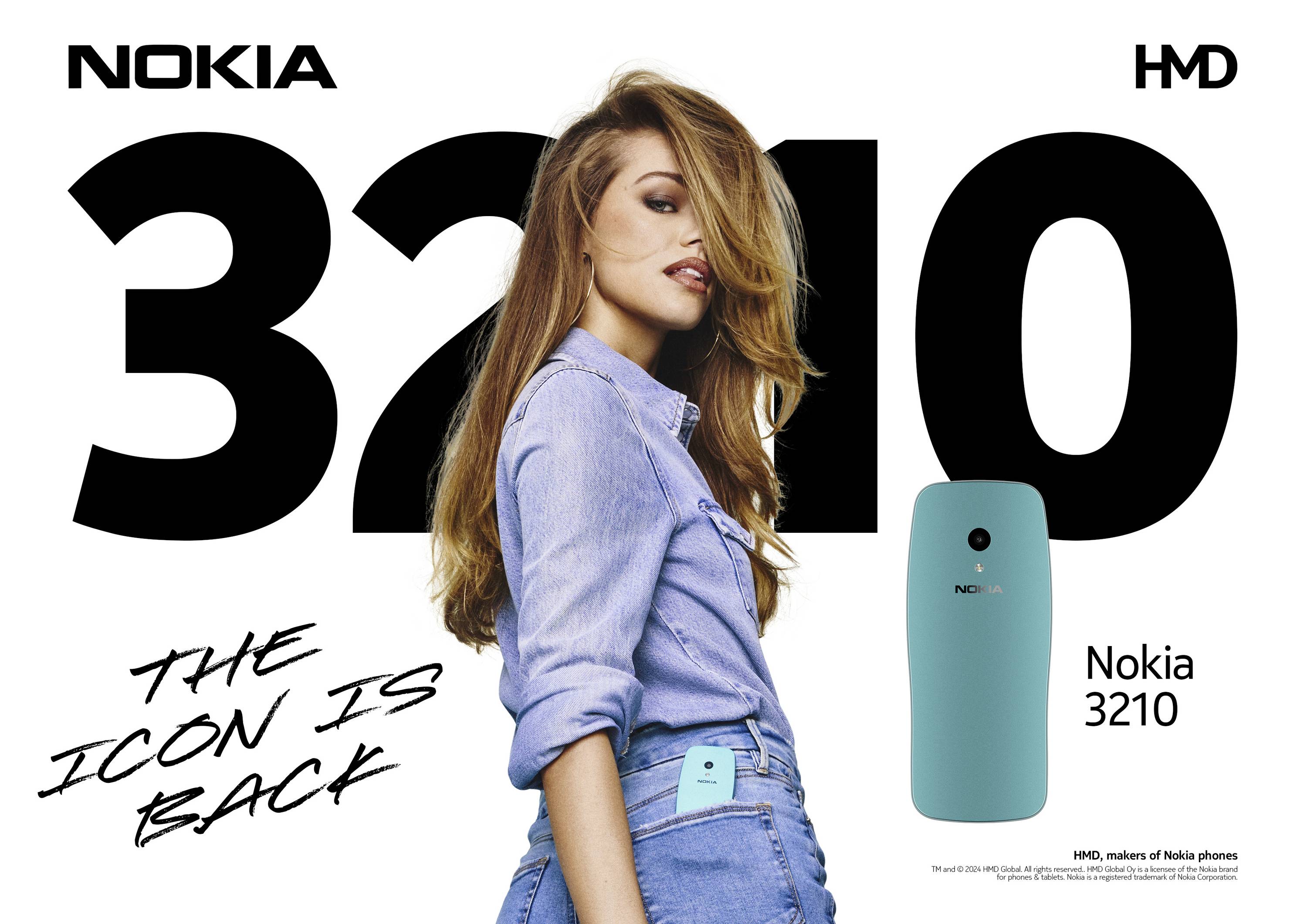 Nokia 3210 Dual-SIM-Handy Blau