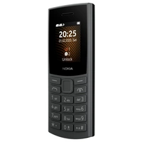 Nokia 105 2G Dual-SIM-Handy Schwarz Nokia 105 2G Dual-SIM-Handy Schwarz