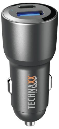 Technaxx Dual KFZ-Ladegerät 60W TX-306 Belastbarkeit Strom max.=3A 12/24V