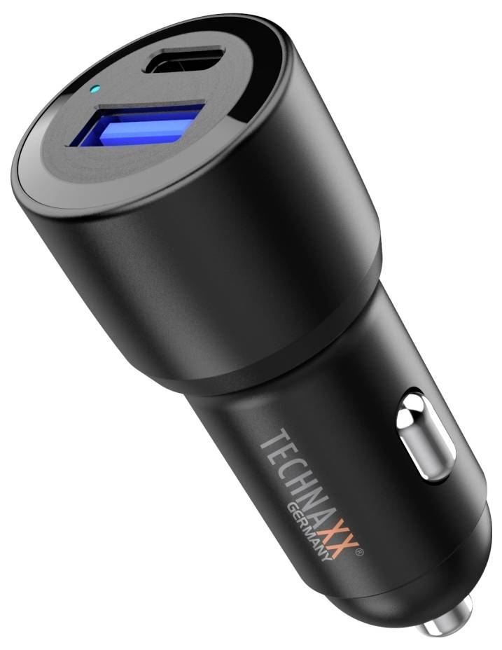 Technaxx Dual KFZ-Ladegerät 60W TX-306 Belastbarkeit Strom max.=3A 12/24V