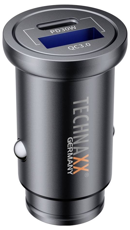 Technaxx Dual KFZ Ladegerät 30W TX-305 Belastbarkeit Strom max.=3A 12/24V