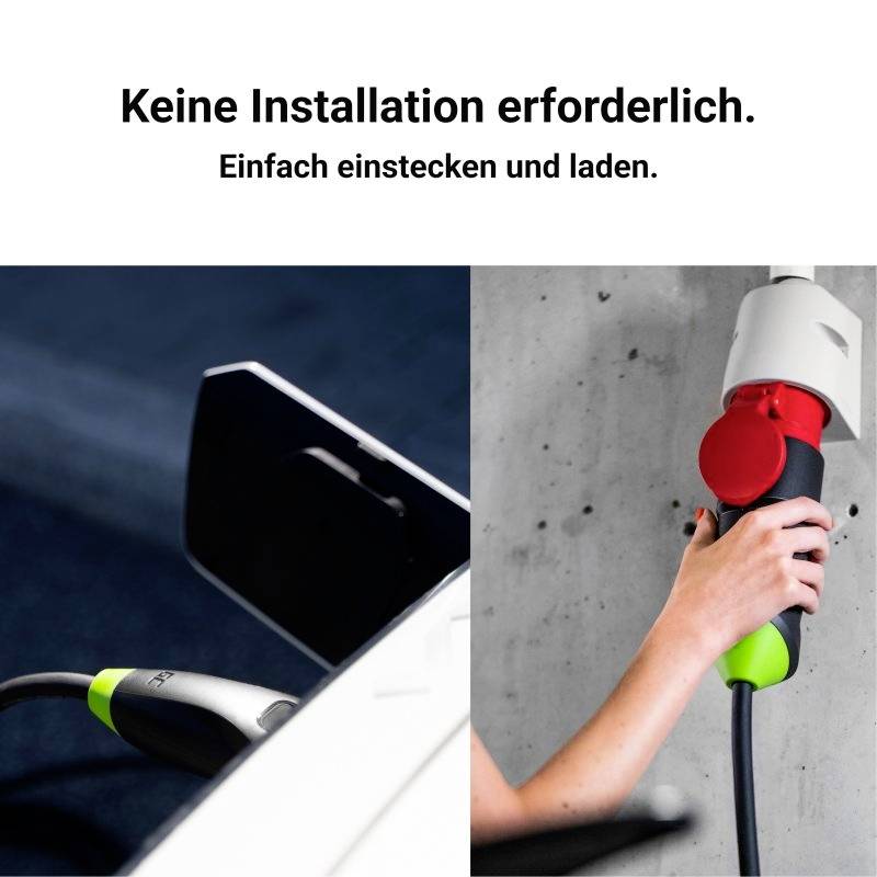 Green Cell Habu EV Mobile Ladestation Typ 2 16A 11kW App