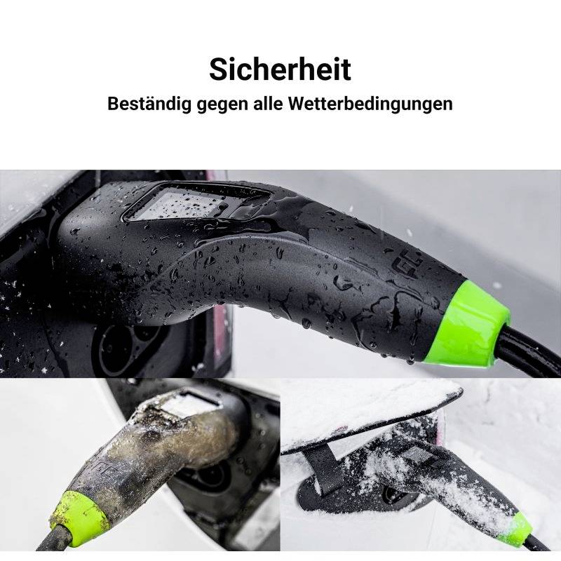 Green Cell Habu EV Mobile Ladestation Typ 2 16A 11kW App