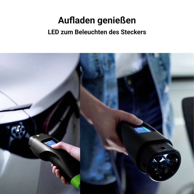 Green Cell Habu EV Mobile Ladestation Typ 2 16A 11kW App