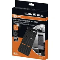 Osram Automotive BATTERYcharge SOLAR 20W INCL. USB Monokristallines Solarmodul 20W 5V Osram Automotive BATTERYcharge SOLAR 20W INCL. USB Monokristallines Solarmodul 20W 5V