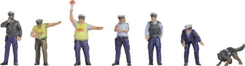 NOCH N Polizisten, blaue Uniform Bemalt, Stehend