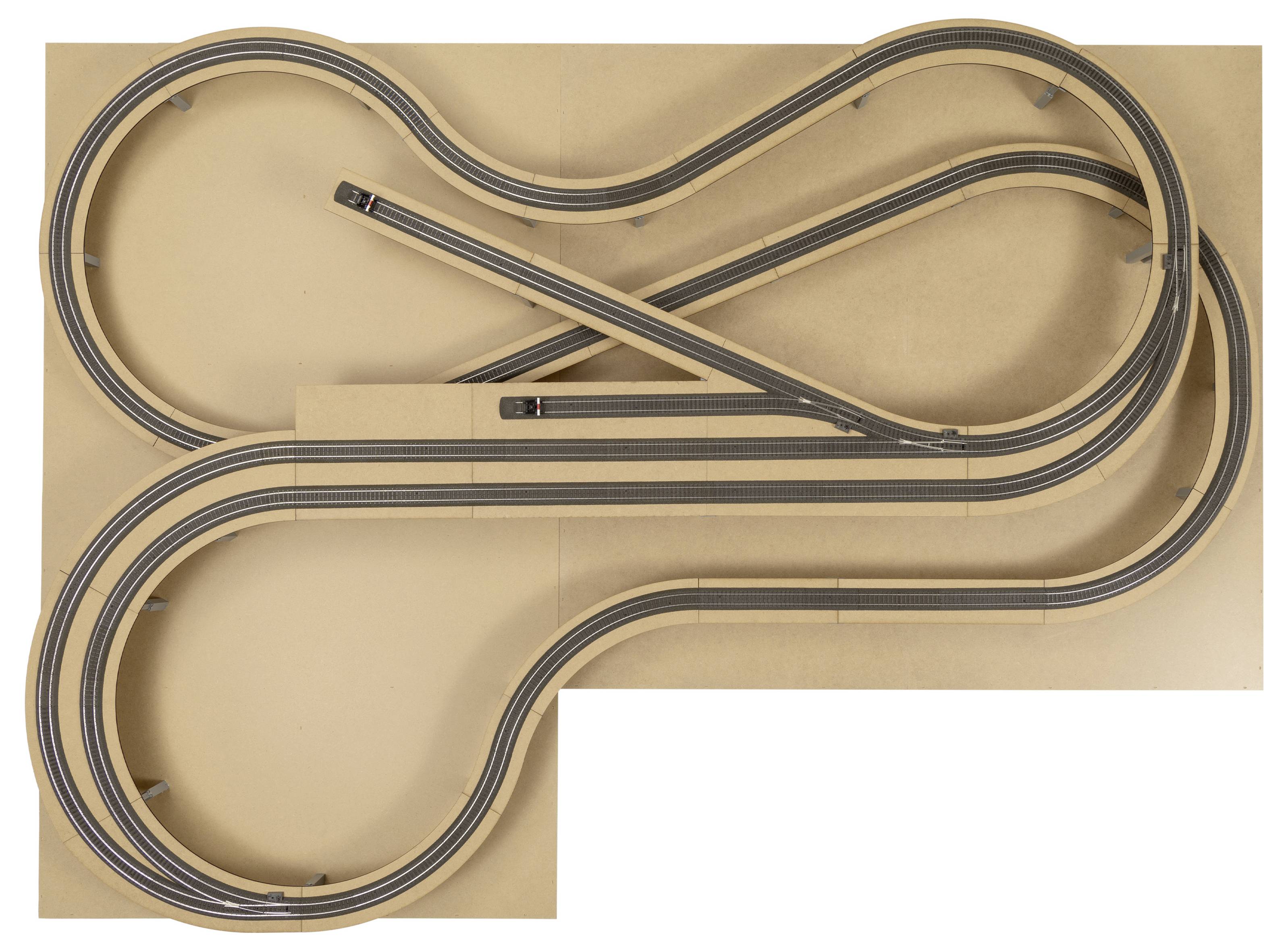 NOCH 53620 H0 Easy-Track Trassenbausatz (L x B x H) 2190 x 1600 x 165mm