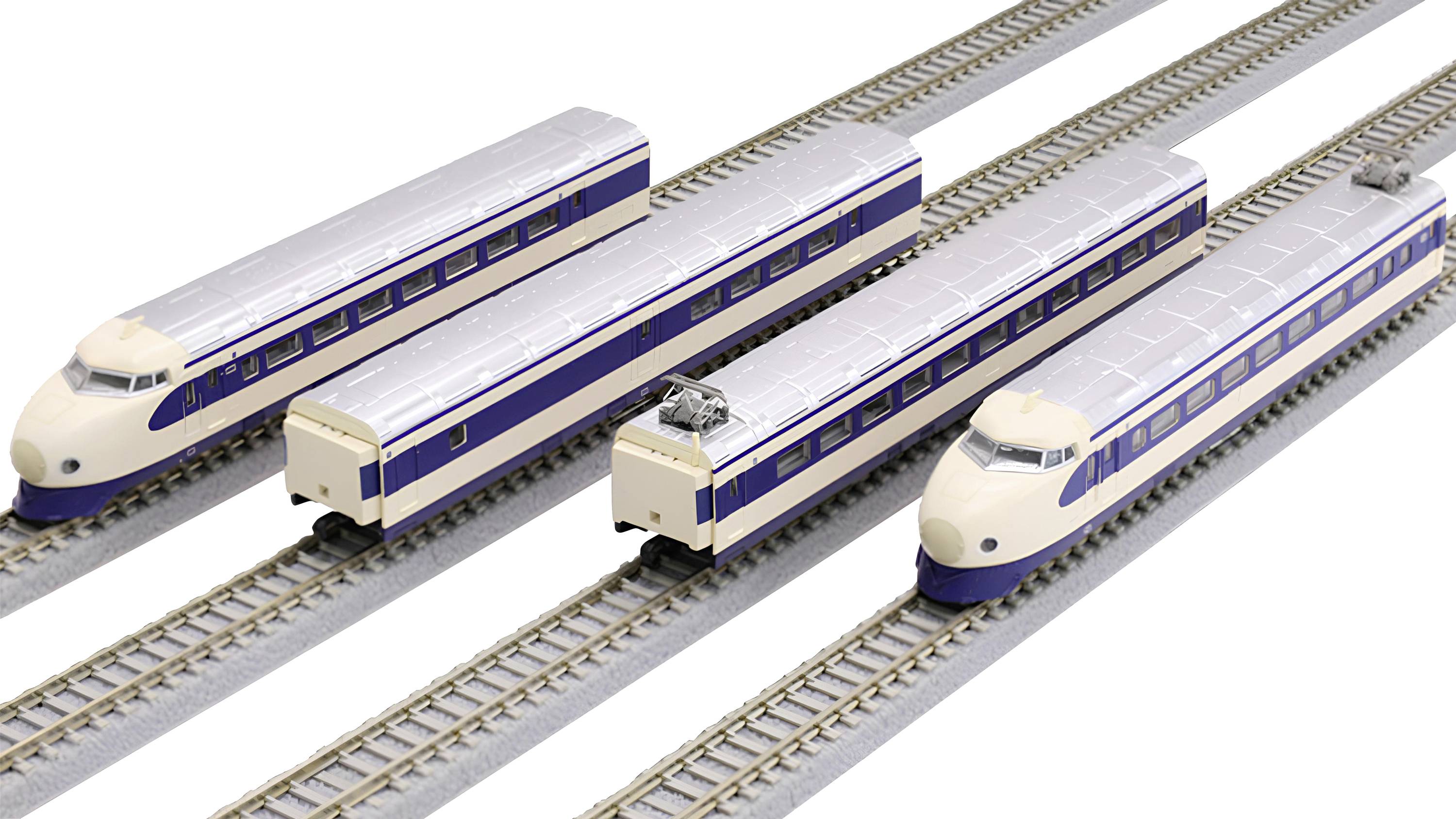 Rokuhan T020-2 Z 4tlg.-Basis-Set Shinkansen Series 0 "HIKARI"