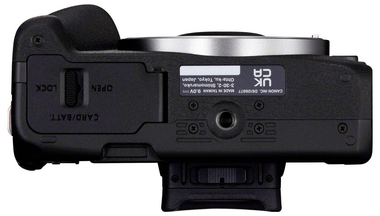 Canon EOS R50 Kit schwarz + RF-S 18-45 I Digitale Spiegelreflexkamera RF-S 18-45mm Schwarz 4K-Video, Blitzschuh