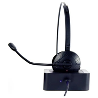 Gembird BTHS-M-01 On Ear Headset Bluetooth® Mono Schwarz Noise Cancelling Mikrofon-Stummschaltung Telefon Gembird BTHS-M-01 On Ear Headset Bluetooth® Mono Schwarz Noise Cancelling Mikrofon-Stummschaltung Telefon