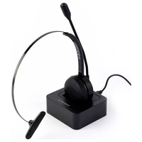 Gembird BTHS-M-01 On Ear Headset Bluetooth® Mono Schwarz Noise Cancelling Mikrofon-Stummschaltung Telefon Gembird BTHS-M-01 On Ear Headset Bluetooth® Mono Schwarz Noise Cancelling Mikrofon-Stummschaltung Telefon