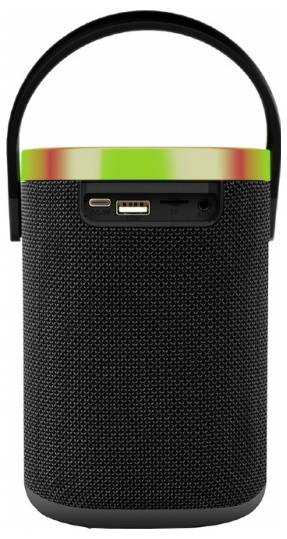 Gembird SPK-BT-LED-06 Bluetooth® Lautsprecher Schwarz