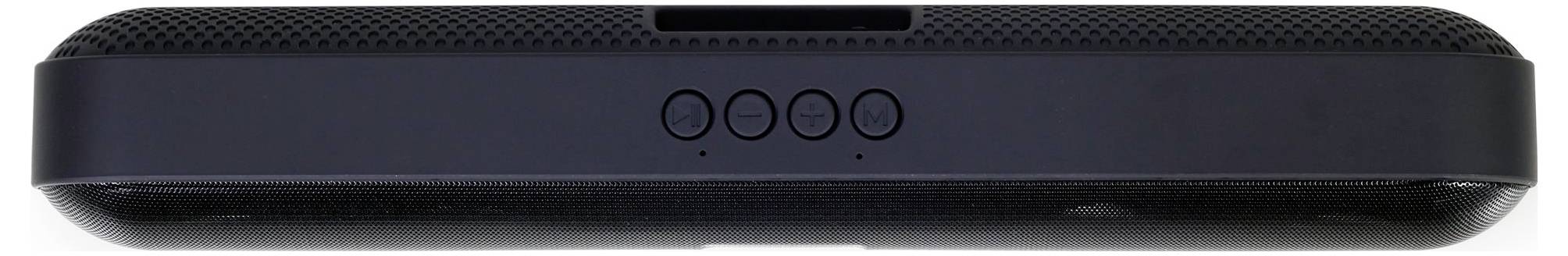 Gembird SPKBT-BAR400L Soundbar Schwarz Bluetooth®, Lautsprecherbeleuchtung