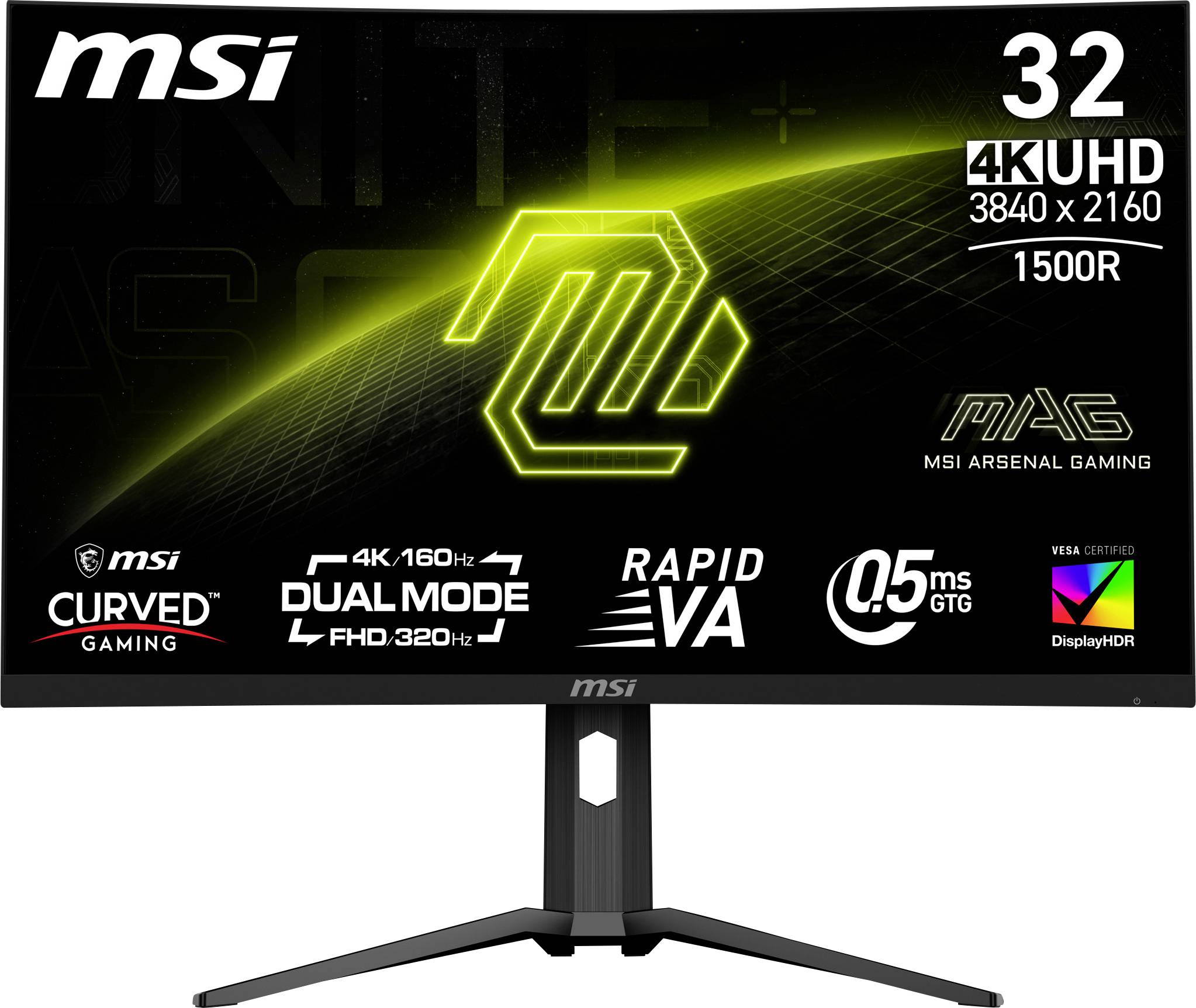 MSI 9S6-3DC54A-032 Gaming Monitor EEK G (A - G) () 16:9 0.5 ms
