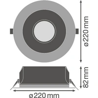 LEDVANCE LED-Einbauleuchte LED LEDVANCE LED-Einbauleuchte LED