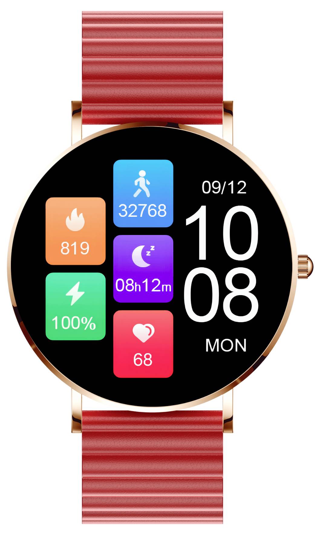 XCOAST SIONA 2 Smartwatch Rot